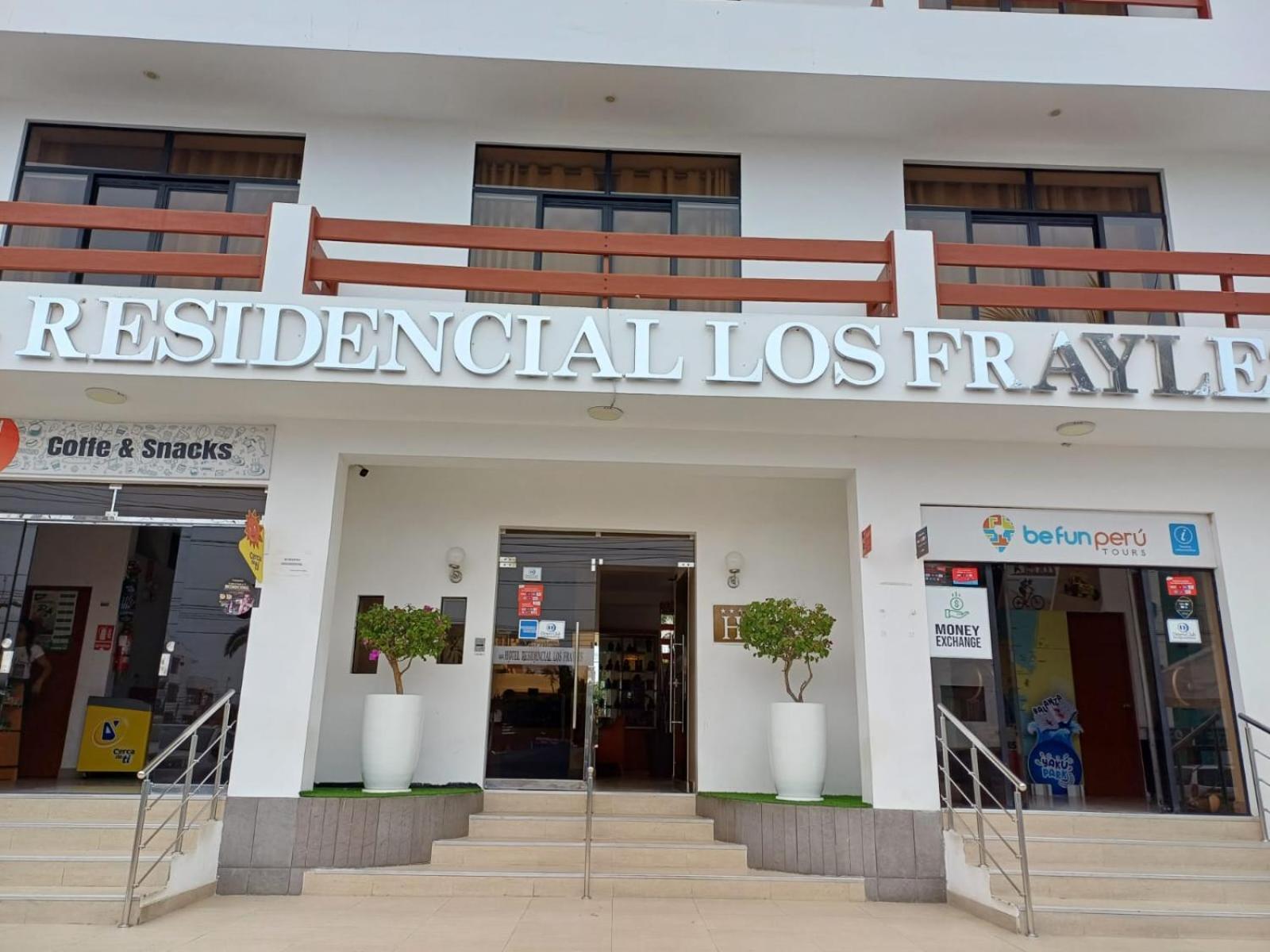 Hotel Residencial Los Frayles Paracas Exterior foto