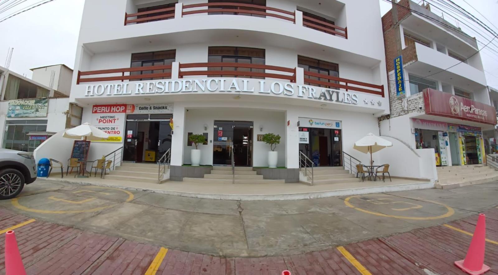 Hotel Residencial Los Frayles Paracas Exterior foto