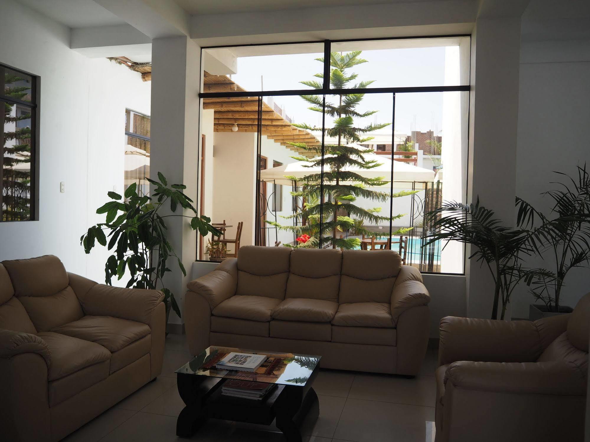 Hotel Residencial Los Frayles Paracas Exterior foto